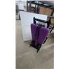 Image 3 : AeroPilates Foldable Pilates Reformer with Rebounder, Purple and Black