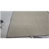 Image 3 : Large Tan Sisal-Look Area Rug with Dark Brown Border 120 x 96"
