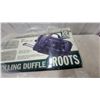 Image 2 : Roots 30" Rolling Duffle Bag with Backpack Feature, 30 x 16 x 14" New