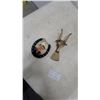 Image 1 : John Wayne Decorative Horseshoe and Brass Ram's Head Boot Jack
