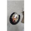Image 3 : John Wayne Decorative Horseshoe and Brass Ram's Head Boot Jack