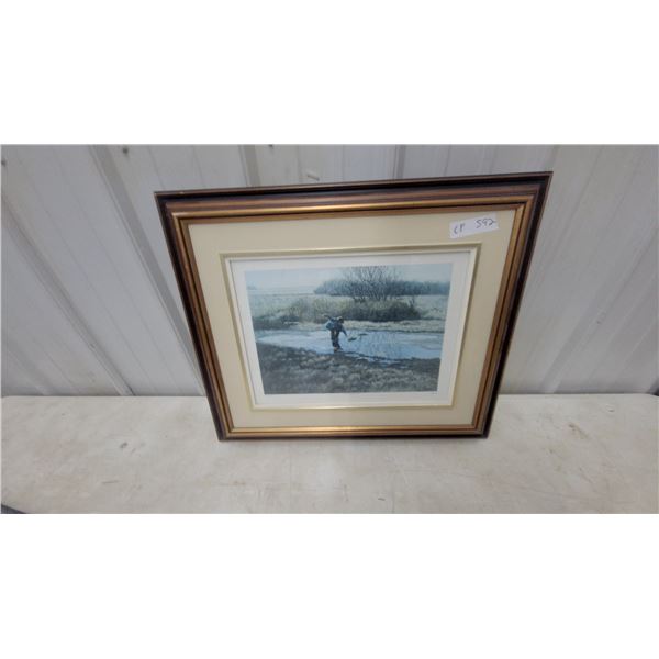 Framed Print Number prin5 by C.J. Jenkins, Circa 1989 20 x 24"