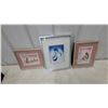 Image 1 : Three Framed Art Prints Including R.C. Gorman Style Native American Figures and Mother and Child