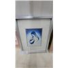Image 2 : Three Framed Art Prints Including R.C. Gorman Style Native American Figures and Mother and Child
