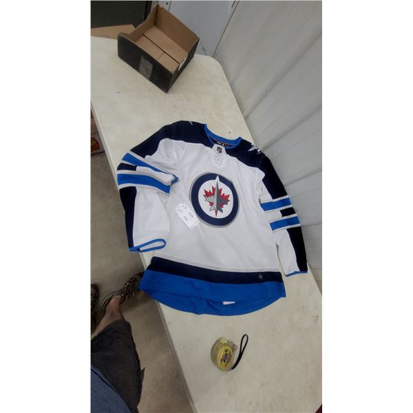 Adidas Adizero NHL Winnipeg Jets White Away Hockey Jersey Size 52