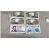 Image 2 : Collection of Vintage International Banknotes from Europe, Bahamas, Mexico, and More