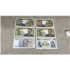 Image 3 : Collection of Vintage International Banknotes from Europe, Bahamas, Mexico, and More