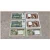 Image 7 : Collection of Vintage International Banknotes from Europe, Bahamas, Mexico, and More