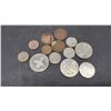 Image 8 : Canadian 1986 Two-Dollar Banknotes, Five-Dollar Banknote, and Assorted Canadian & American Coins