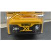 Image 4 : DeWalt 20V Max XR 6Ah Lithium Ion Battery Model DCB206 with Fuel Gauge, 120 Watt-Hour