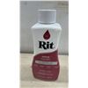 Image 2 : Lot of 4 Rit All-Purpose Liquid Dye in Wine Bordó, 8.0 Fluid Ounce Bottles