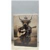 Image 4 : Set of Two Highland Cow Canvas Wall Art Prints on Wooden Stretcher Frames, 16 x 12"