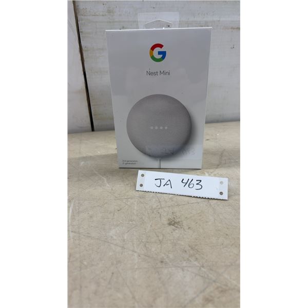 Google Nest Mini 2nd Generation Smart Speaker in Chalk