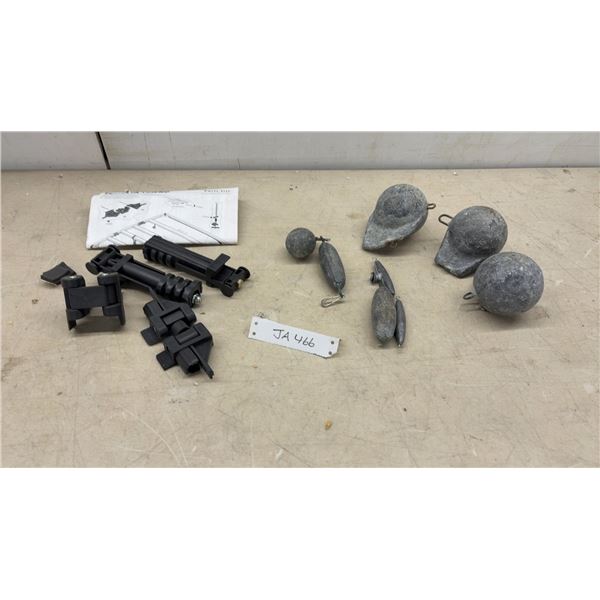 Commercial Fishing Weights & Trifecta Tonno Tri-Fold Truck Bed Cover Clamp Parts