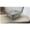 Image 4 : Wessan 20 Gauge 18/8 Chromium/Nickel Stainless Steel Single-Bowl Drop-In Sink with Strainer