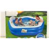 Image 5 : Bestway Family Fun Pool, 7' x 6' 9 x 27", 575-Liter Capacity, Inflatable with Accessories