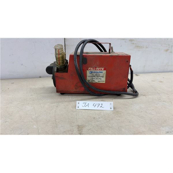 Fill-Rite Model FR1604 Economy Duty 12 Volt DC Eccentric Oil Pump, 7 GPM by Tuthill