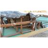 Image 6 : Custom-Built HO Scale Rolling 4 x 8 Foot Table with Model Train Layout with Bridges
