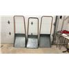 Image 1 : Lot of Three Stelcoat Galvanized Steel Snow Scoops