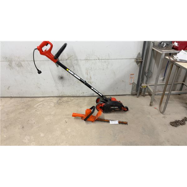 Black & Decker Electric: Hedge Trimmer, Edge Hog Edger