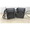Image 3 : Two Super Furnace CH2500C 1800-Watt Electric Fan Heaters and Marvin Radiant Quartz Heater