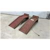Image 1 : Pair of Pressed Steel Automotive Service Ramps