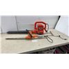 Image 1 : Black & Decker 8124-04 Type 6 Electric Hedge Trimmer and Vortex Electric Leaf Blower