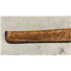 Image 5 : Hand-Tooled Western Leather Rifle Scabbard, "Melvin" Buttstock Cover, and Sunglasses with Case