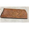 Image 7 : Hand-Tooled Western Leather Rifle Scabbard, "Melvin" Buttstock Cover, and Sunglasses with Case