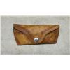 Image 9 : Hand-Tooled Western Leather Rifle Scabbard, "Melvin" Buttstock Cover, and Sunglasses with Case