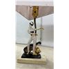 Image 10 : Set of Three Vintage 1950s Artmark Harlequin Masquerade Dancer Figural Lamps, 21 & 17" High & Brass