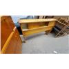 Image 9 : Mid-Century Modern Maple Dresser 33 x 50 x 17" with Mirror 32 x 42" and Matching Tall Chest