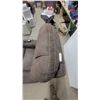 Image 5 : Brown Microfiber Power Lift Recliner Chair with Wired Remote Control