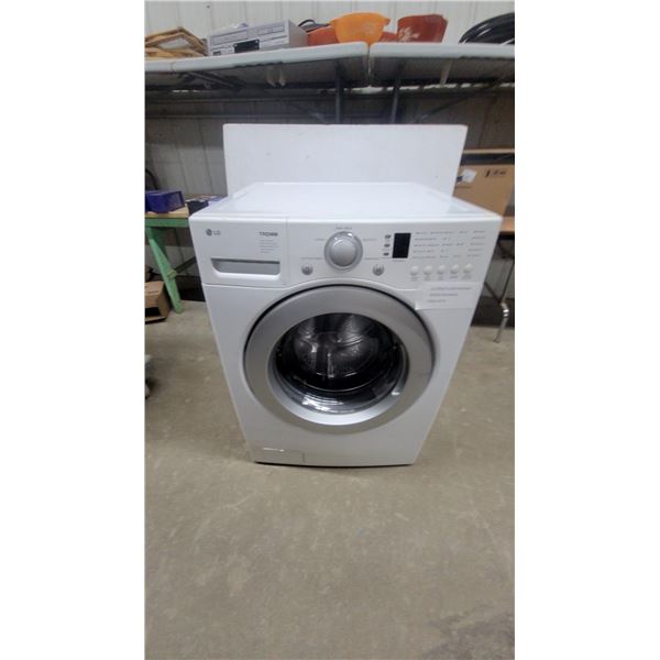 LG Tromm WM2455HW Front-Load Washing Machine in White