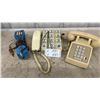 Image 1 : Webcor Big Button Telephone, AT&T Push-Button Desk Phone, and Tone Probe Kit