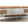 Image 4 : Two Doyle's Funeral Chapel Metal Grave Marker Plaques, Glover and Hennan