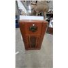 Image 1 : Vintage 1930s Console Tube Radio with Airplane Dial and Decorative Speaker Grille