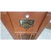 Image 2 : Vintage 1930s Console Tube Radio with Airplane Dial and Decorative Speaker Grille