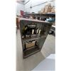 Image 5 : Vintage 1930s Console Tube Radio with Airplane Dial and Decorative Speaker Grille