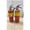 Image 2 : Lot of Three Flag ABC Dry Chemical Fire Extinguishers