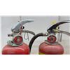 Image 3 : Lot of Three Flag ABC Dry Chemical Fire Extinguishers
