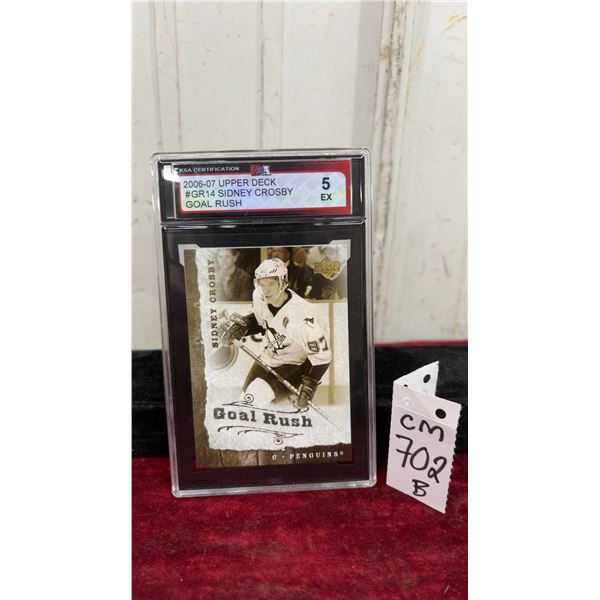 Graded Sidney Crosby 2006-07 Card