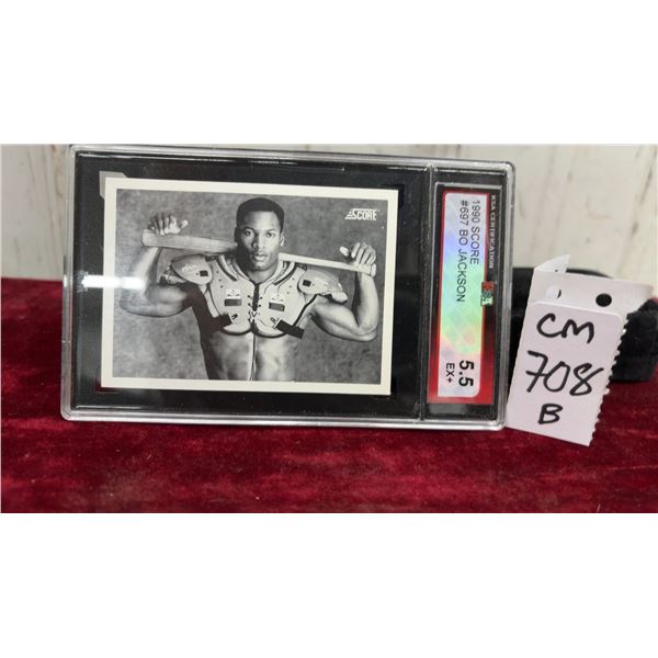 Graded Bo Jackson Card