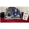 Image 1 : Connor Hellebuyck Rookie Materials Jersey Card