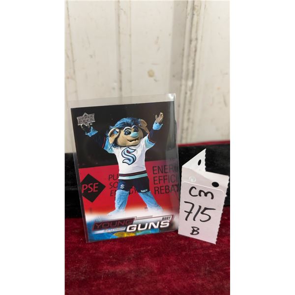 Seattle Kraken Buoy Young Guns Rookie Card