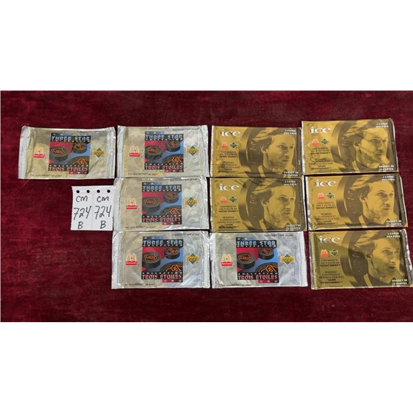 10 Sealed Upper Deck McDonalds Packs