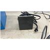 Image 5 : Craftsman Blue Metal Toolbox, Power Vac Handheld Vacuum, Air Compressor, and More