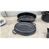 Image 3 : Oster Blender, Wooden Knife Block, Black Stockpot, Roasting Pan, Kettle, and More