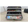 Image 4 : Folding Fishing Chair & Tackle Box with Fishing Lures, Weights, Hooks & More