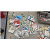 Image 7 : Folding Fishing Chair & Tackle Box with Fishing Lures, Weights, Hooks & More